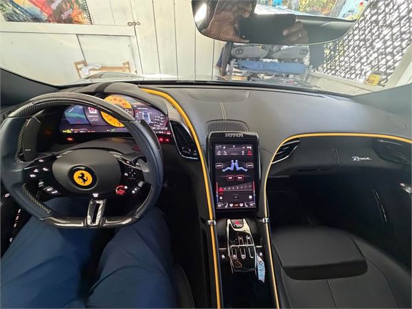 2022 Ferrari Roma Special Edition in Grigio Medio - interior photo 13