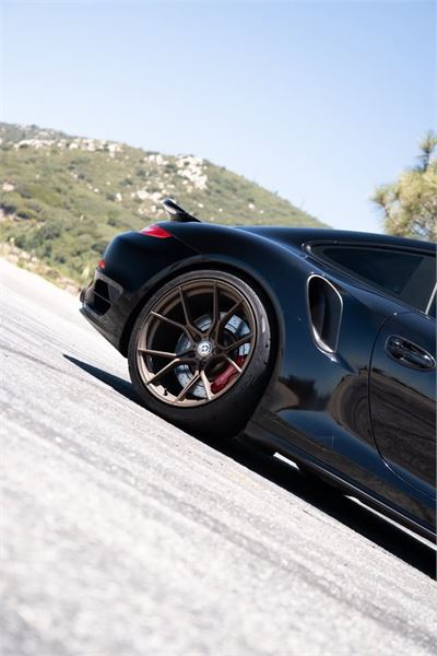 2015 Porsche 911 Turbo in Black - exterior photo 2