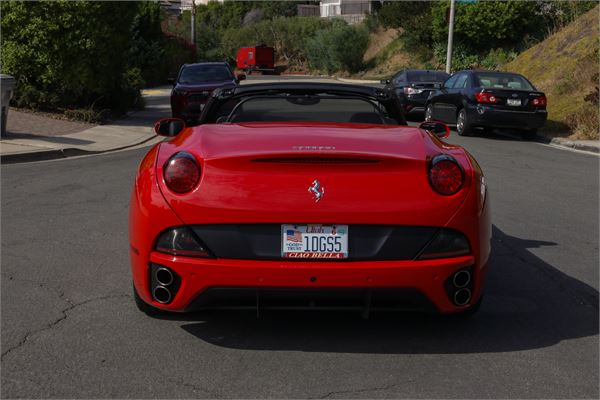 2014 Ferrari California in Rosso Corsa - exterior photo 2