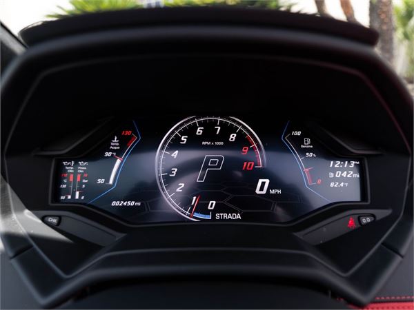 2024 Lamborghini Huracan EVO in Bianco Icarus Metallic - interior photo 18