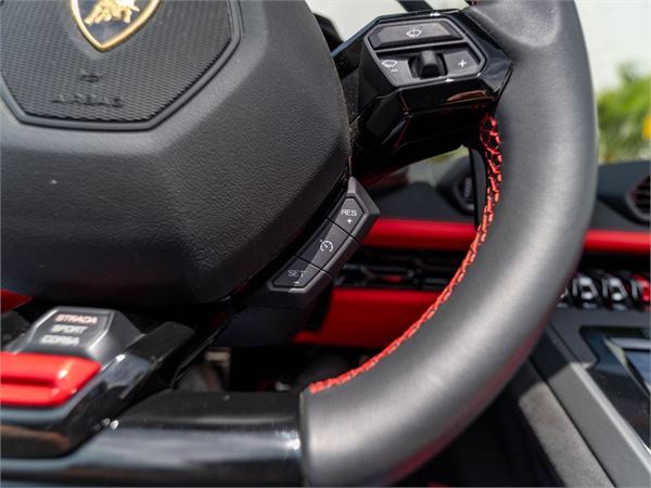 2024 Lamborghini Huracan EVO in Bianco Icarus Metallic - interior photo 21
