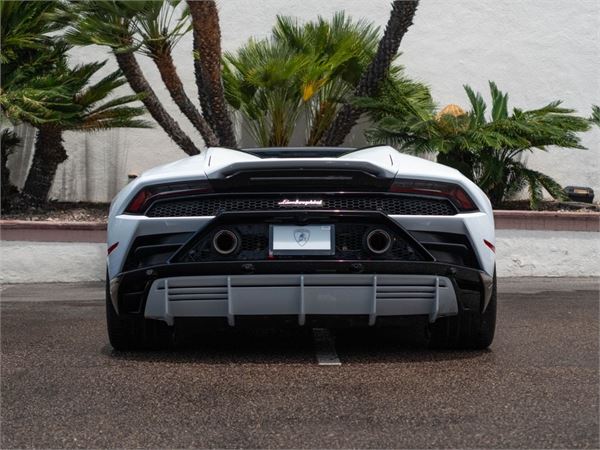 2024 Lamborghini Huracan EVO in Bianco Icarus Metallic - exterior photo 4