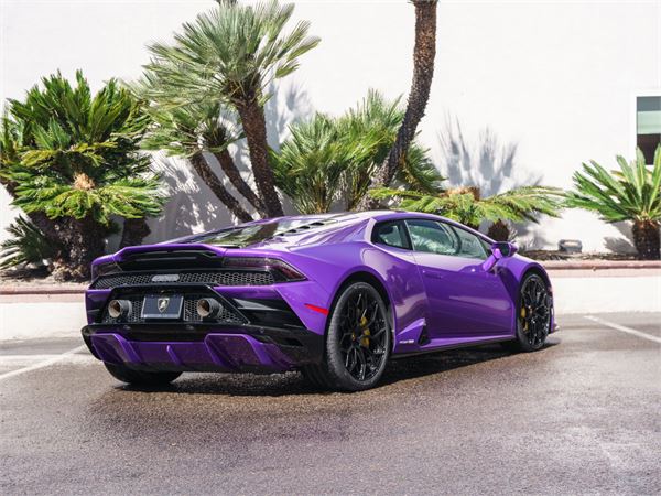 2023 Lamborghini Huracan EVO in Viola Pasifae Metallic - exterior photo 4