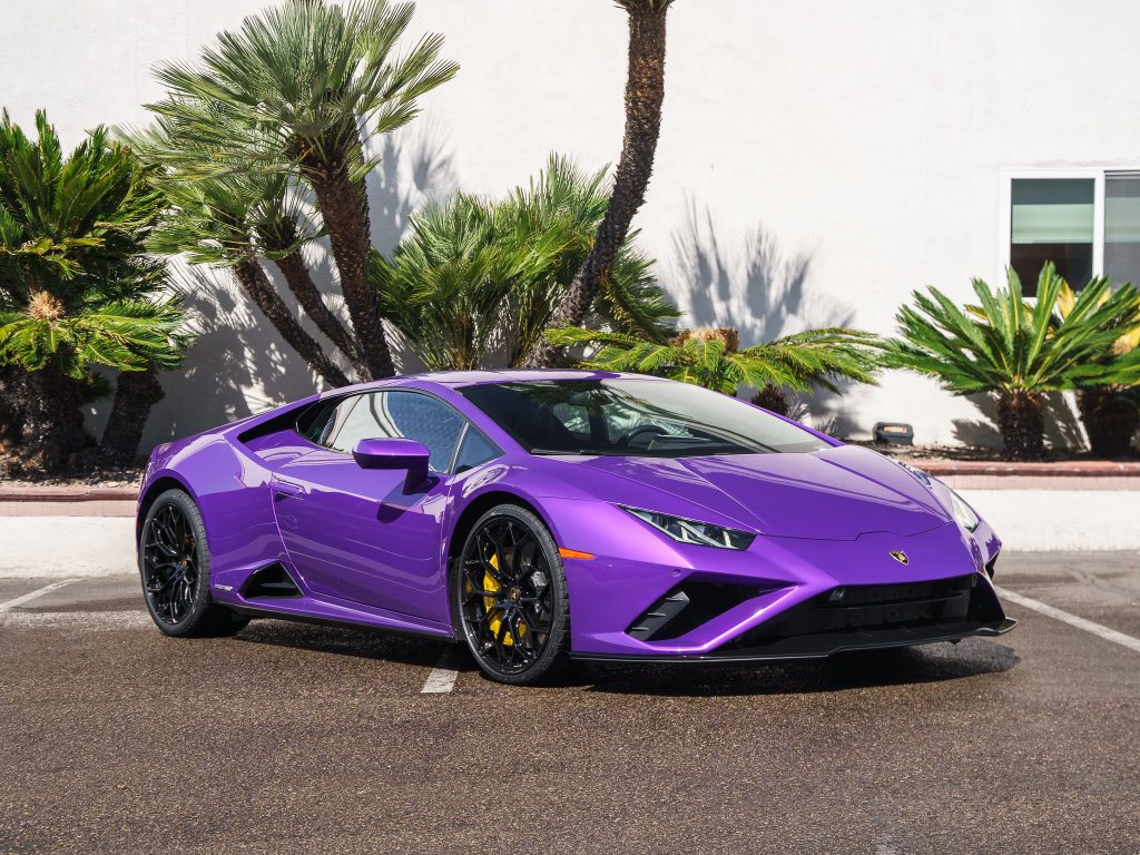 2023 Lamborghini Huracan EVO in Viola Pasifae Metallic - exterior photo 1
