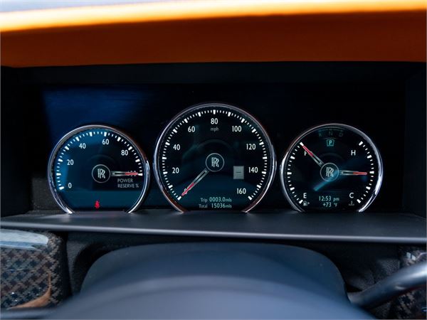 2023 Rolls-Royce Cullinan Black Badge in Midnight Sapphire - interior photo 24
