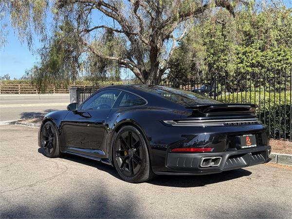 2026 Porsche 911 Turbo S in Jet Black Metallic - exterior photo 3