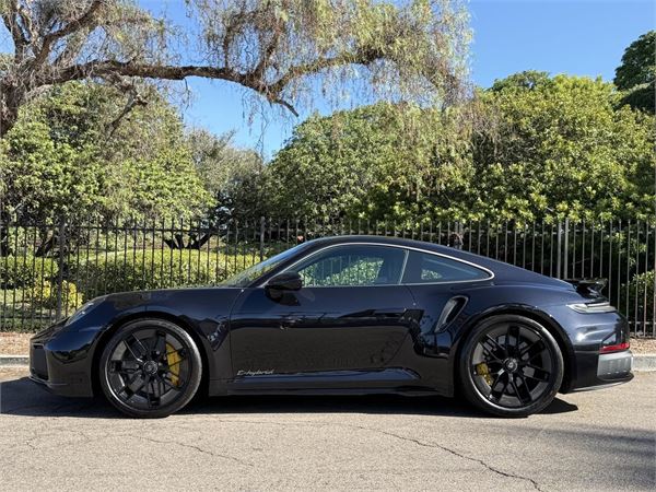 2026 Porsche 911 Turbo S in Jet Black Metallic - exterior photo 2