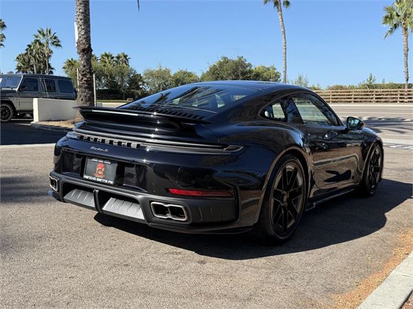 2026 Porsche 911 Turbo S in Jet Black Metallic - exterior photo 5