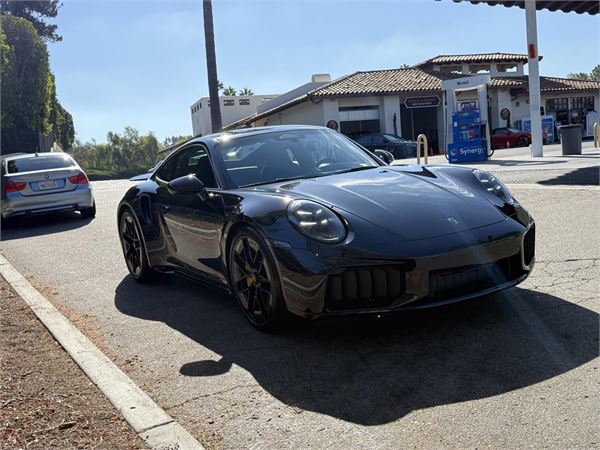 2026 Porsche 911 Turbo S in Jet Black Metallic - exterior photo 6