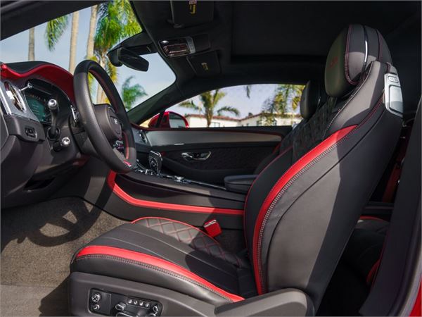 2024 Bentley Continental GT Speed in Dragon Red II Metallic - interior photo 24
