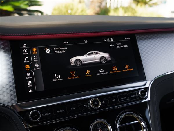 2024 Bentley Continental GT Speed in Dragon Red II Metallic - interior photo 18