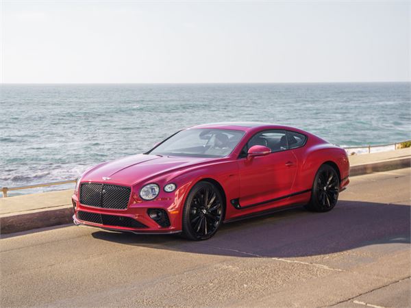 2024 Bentley Continental GT Speed in Dragon Red II Metallic - exterior photo 2