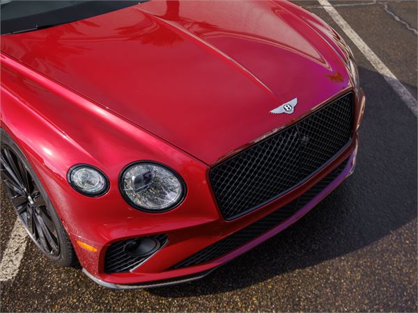 2024 Bentley Continental GT Speed in Dragon Red II Metallic - exterior photo 8