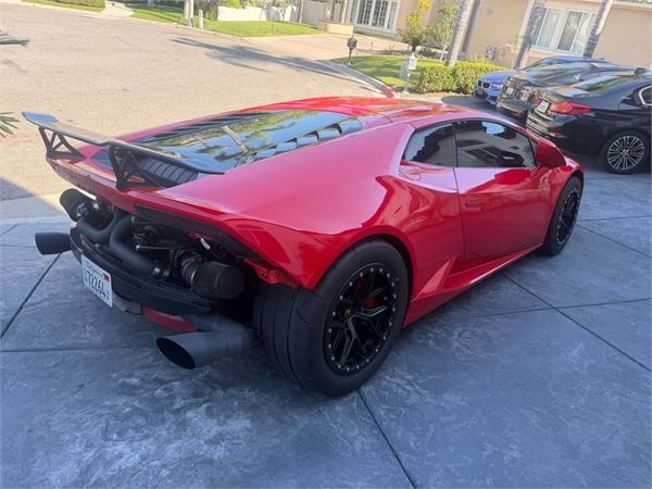 2015 Lamborghini Huracan LP 610-4 in Rosso Mars Metallic - exterior photo 3
