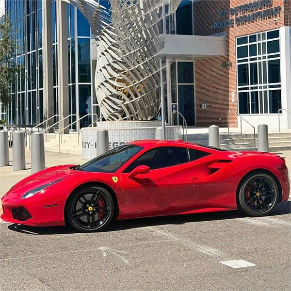 2018 Ferrari 488 GTB in Rosso Corsa - exterior photo 2