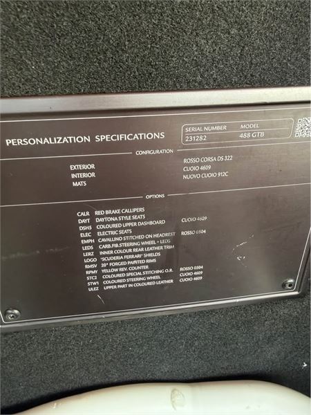 2018 Ferrari 488 GTB in Rosso Corsa - detail photo 4