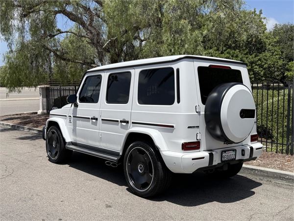 2022 Mercedes-Benz AMG G63 in Moonlight White Magno - exterior photo 3