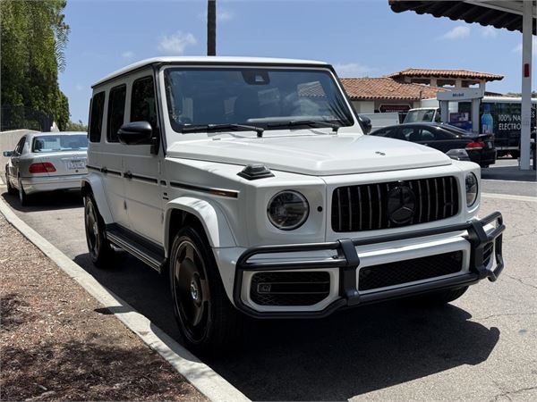 2022 Mercedes-Benz AMG G63 in Moonlight White Magno - exterior photo 6