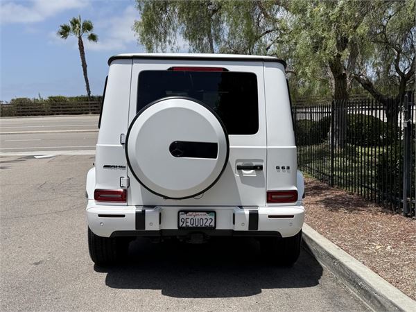 2022 Mercedes-Benz AMG G63 in Moonlight White Magno - exterior photo 4