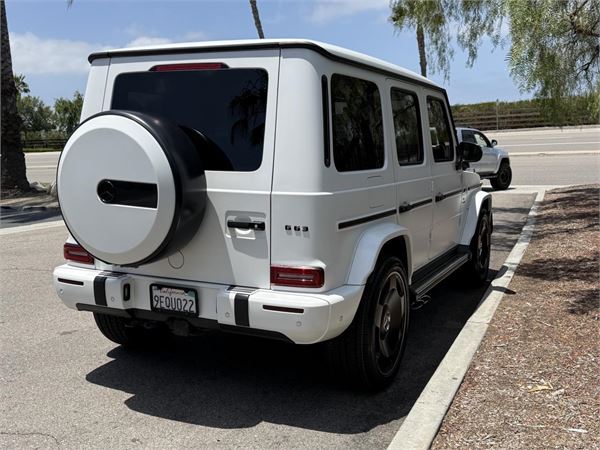 2022 Mercedes-Benz AMG G63 in Moonlight White Magno - exterior photo 5