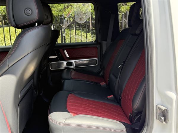 2022 Mercedes-Benz AMG G63 in Moonlight White Magno - interior photo 12