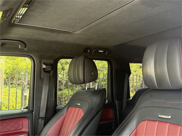2022 Mercedes-Benz AMG G63 in Moonlight White Magno - interior photo 11