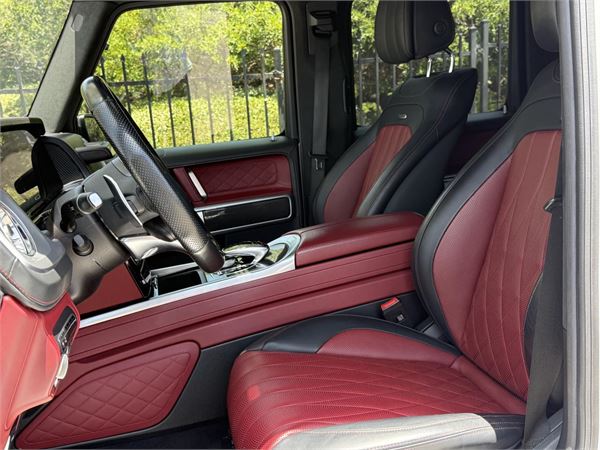 2022 Mercedes-Benz AMG G63 in Moonlight White Magno - interior photo 10