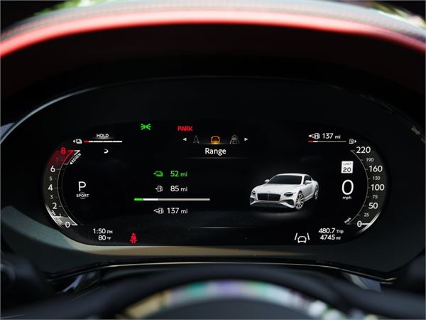 2025 Bentley Continental GT Speed in Gravity Gray - interior photo 17