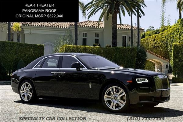 2015 Rolls-Royce Ghost in Diamond Black - exterior photo 2