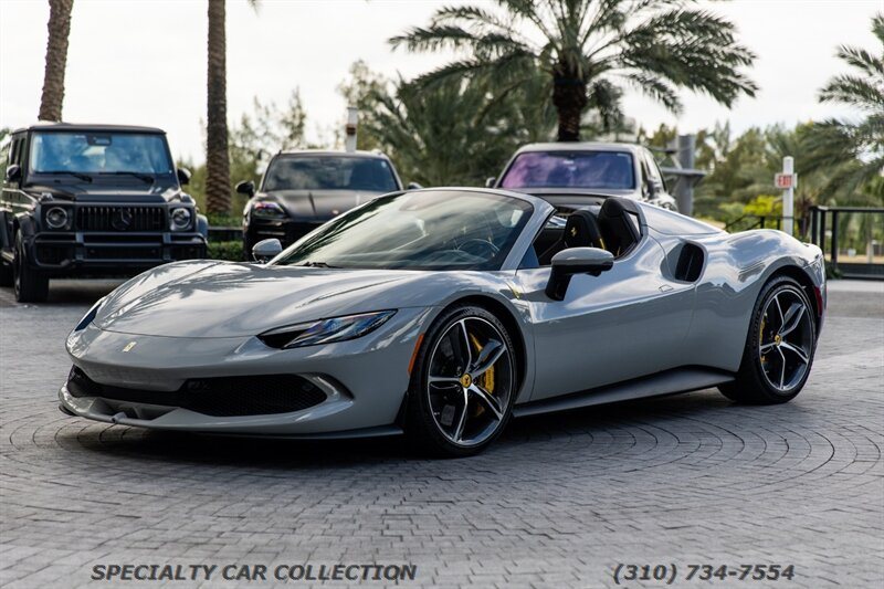 2024 Ferrari 296 GTS in Grigio Squalo - exterior photo 1