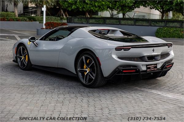 2024 Ferrari 296 GTS in Grigio Squalo - exterior photo 11
