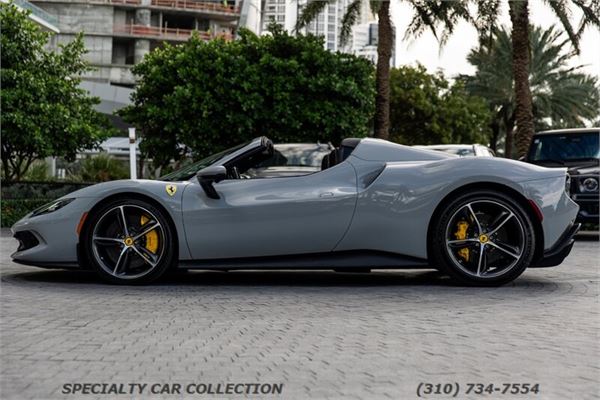 2024 Ferrari 296 GTS in Grigio Squalo - exterior photo 12