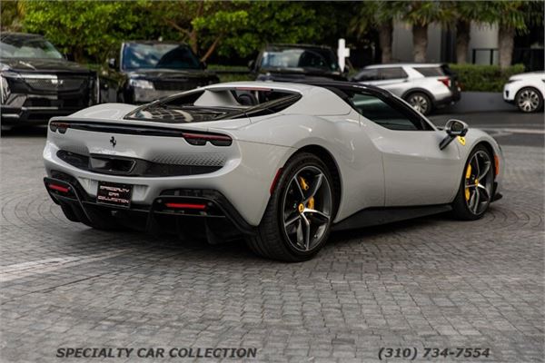 2024 Ferrari 296 GTS in Grigio Squalo - exterior photo 8