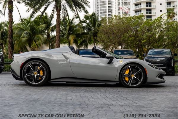 2024 Ferrari 296 GTS in Grigio Squalo - exterior photo 7