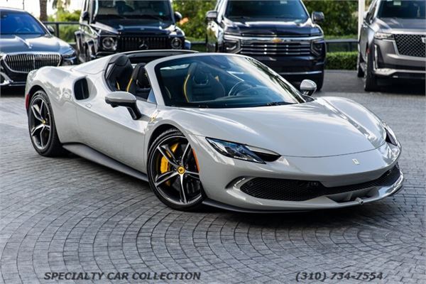 2024 Ferrari 296 GTS in Grigio Squalo - exterior photo 5