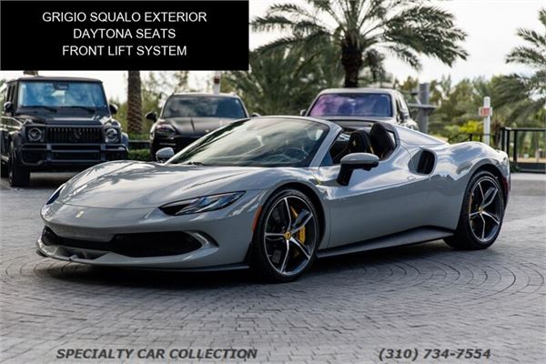 2024 Ferrari 296 GTS in Grigio Squalo - exterior photo 2