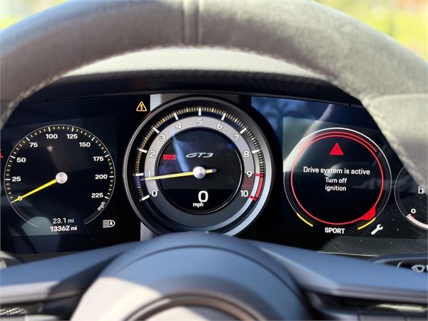 2022 Porsche 911 GT3 in White - interior photo 22