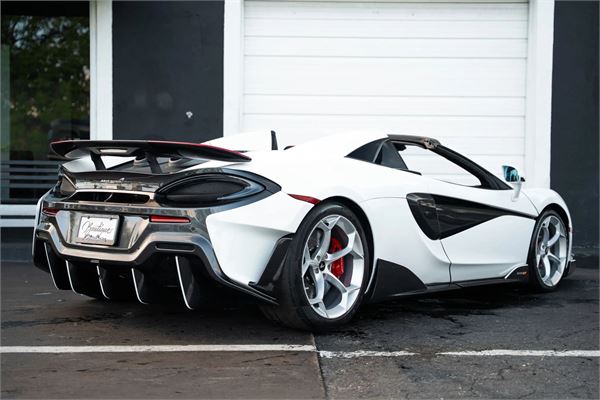 2020 McLaren 600LT Spider in White - exterior photo 6