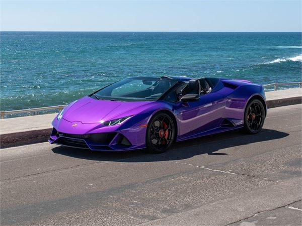 2024 Lamborghini Huracan EVO in Viola Pasifae Metallic - exterior photo 2