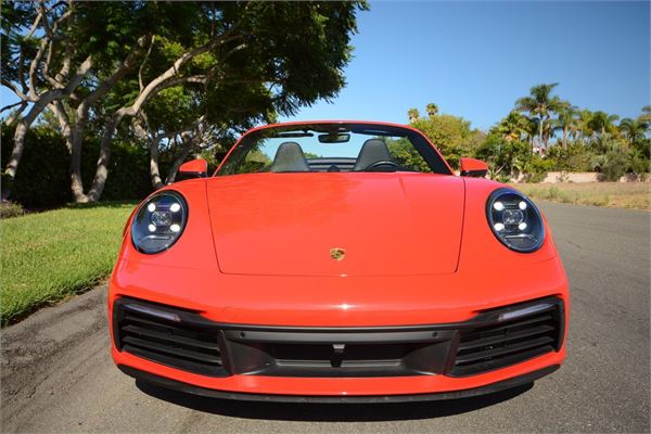 2022 Porsche 911 Carrera Cabriolet in Guards Red - exterior photo 12
