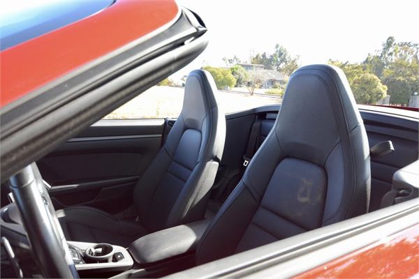 2022 Porsche 911 Carrera Cabriolet in Guards Red - interior photo 17