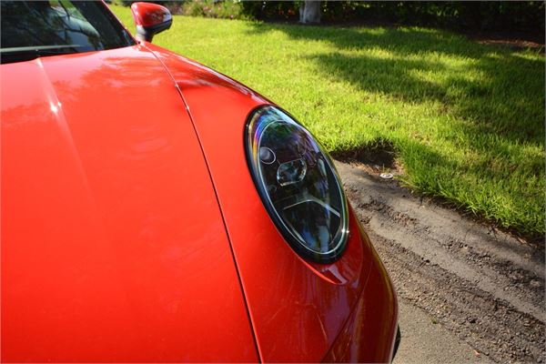 2022 Porsche 911 Carrera Cabriolet in Guards Red - exterior photo 14